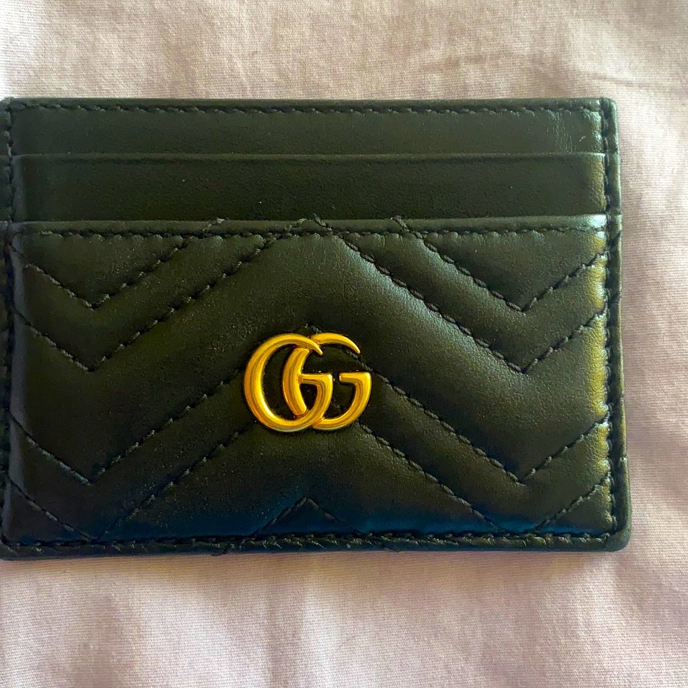 Authentic Gucci card holder